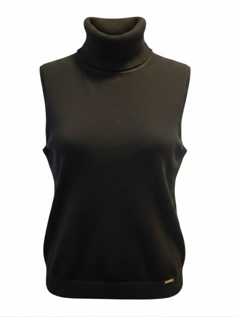 Anne Klein Sleeveless Turtleneck Knit Top